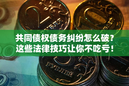 北京共同债权债务纠纷怎么破？这些法律技巧让你不吃亏！