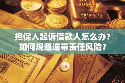 北京担保人起诉借款人怎么办？如何规避连带责任风险？