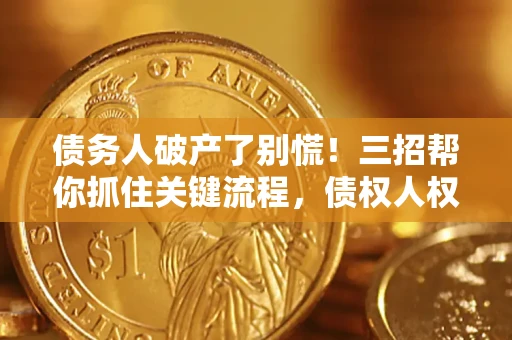北京债务人破产了别慌！三招帮你抓住关键流程，债权人权益不再缩水