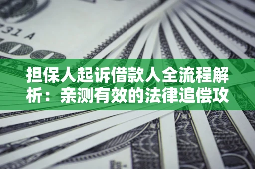 北京担保人起诉借款人全流程解析：亲测有效的法律追偿攻略